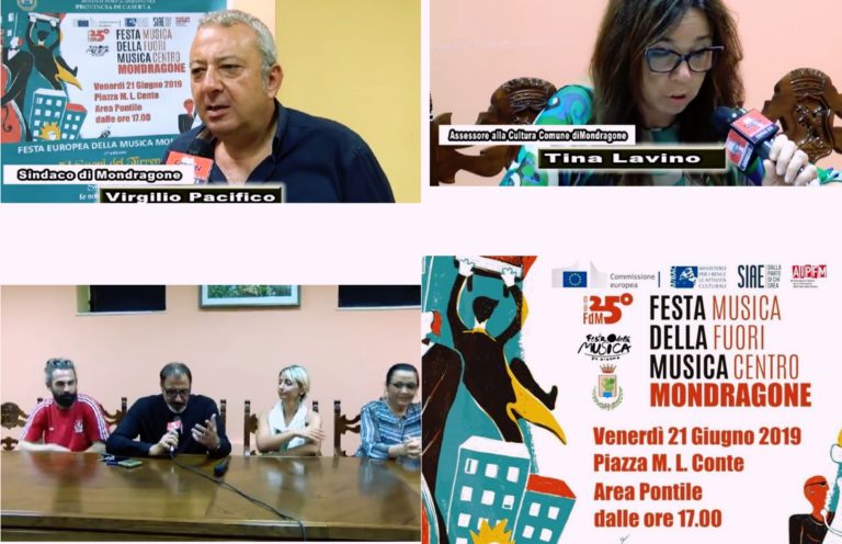 MONDRAGONE- ‘IL FESTIVAL DELLA MUSICA EUROPEA, MUSICA FUORI CENTRO’, DOMANI AL VIA ALLA NOTTE MAGICA.