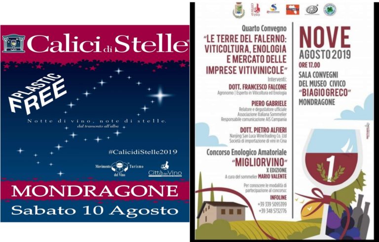 MONDRAGONE- Un’edizione Plastic Free di “Calici di Stelle”.