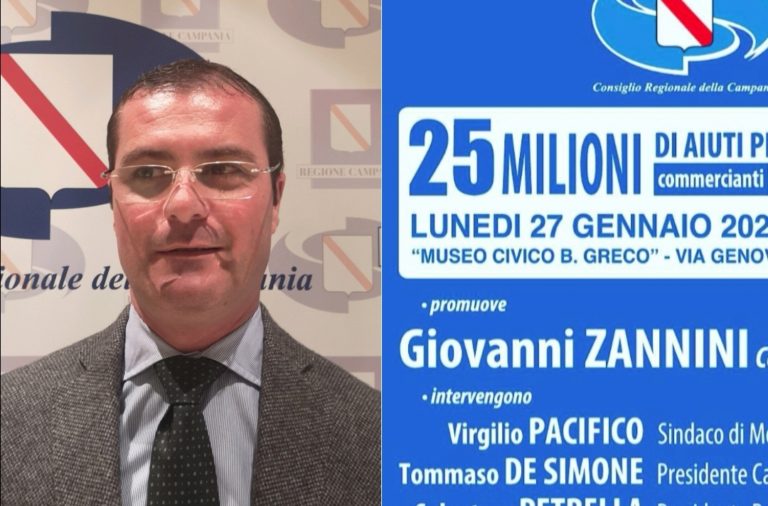 La Regione aiuta commercianti e artigiani: ecco il convegno promosso da Zannini