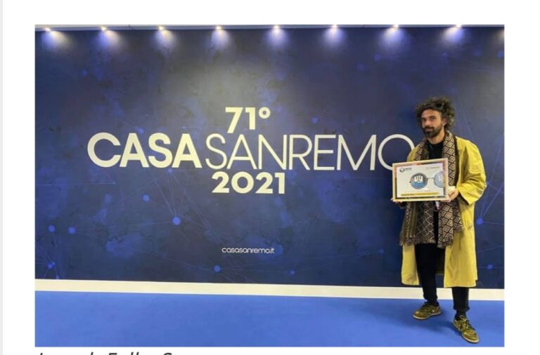 Tim music, l’artista mondragonese Joseph Foll riceve il premio “Musica contro le Mafie”