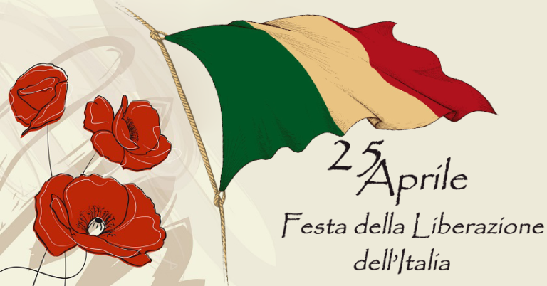 IL 25 APRILE RICORRE LA FESTA DELLA LIBERAZIONE
