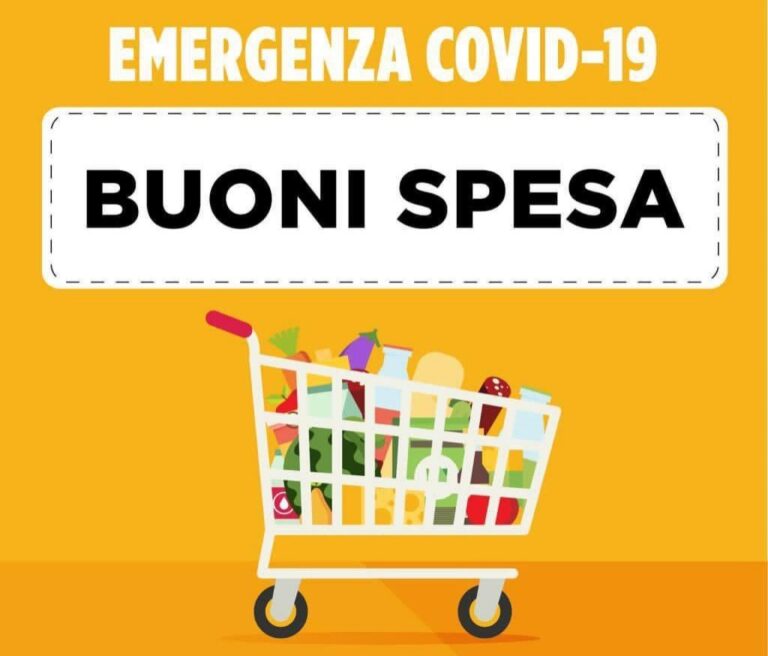 MONDRAGONE-BUONI SPESA COVID, TUTTE LE INFORMAZIONI.