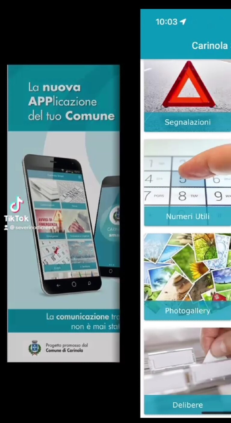 Nasce l’App “Carinola Smart”