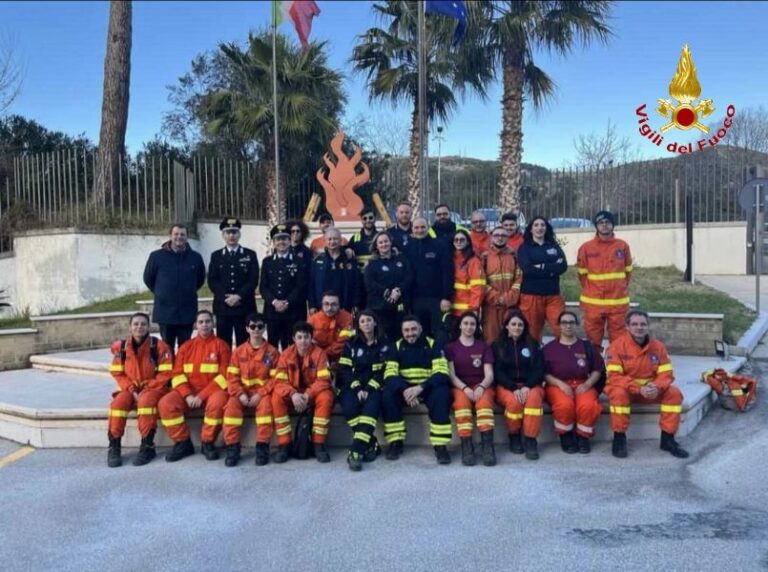 Caserta: Concluso il corso” Squadre volontarie AIB della regione Campania” con la collaborazione dei Vigili del Fuoco